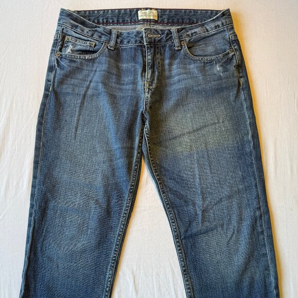 Aeropostale Distressed Jeans Women’s 9/10 Kylie Boyfriend Cut-GUC - Picture 1 of 6